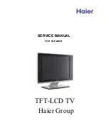 Предварительный просмотр 1 страницы Haier 20AL25S - 20" LCD TV Service Manual