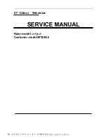 Preview for 1 page of Haier 21F7A-P Service Manual