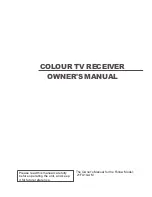 Haier 21FA10-AM Owner'S Manual предпросмотр