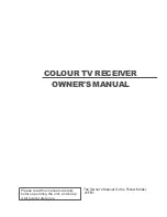 Предварительный просмотр 1 страницы Haier 21FB1 Owner'S Manual