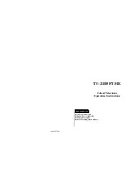 Preview for 1 page of Haier 21FV6 Operating Instructions Manual