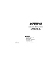 Предварительный просмотр 1 страницы Haier 21FV6H-A8 Operating Instructions Manual