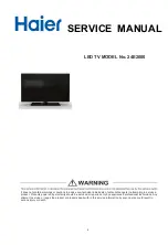 Haier 24E2000 Service Manual preview