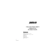 Preview for 1 page of Haier 29FA10 Operating Instructions Manual