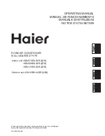 Preview for 1 page of Haier 2HUM18HA03 Operating Manual