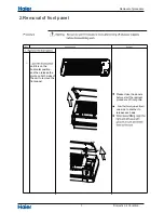 Предварительный просмотр 13 страницы Haier 2HUM18HC003 Operation Manual