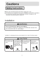 Preview for 8 page of Haier 2HUM18R03/R2(DB) Operation Manual