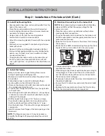 Preview for 13 page of Haier 2U18MS2HDA1 Installation Instructions Manual