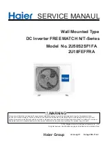 Preview for 1 page of Haier 2U50S2SF1FA Service Manual