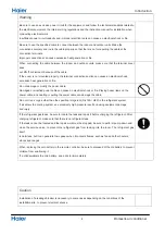 Preview for 6 page of Haier 2U50S2SF1FA Service Manual