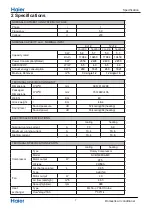 Preview for 9 page of Haier 2U50S2SF1FA Service Manual