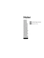 Preview for 1 page of Haier 398AE User Manual