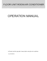 Preview for 1 page of Haier 3HUM20H03 Operation Manual