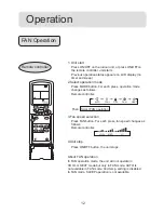 Preview for 13 page of Haier 3HUM20H03 Operation Manual