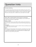 Preview for 21 page of Haier 3HUM20H03 Operation Manual