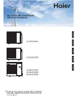 Preview for 1 page of Haier 3U19FS1ERA Installation Manual