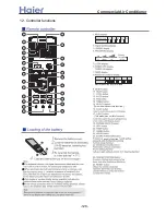 Preview for 129 page of Haier 3U19FS1ERA Service Manual