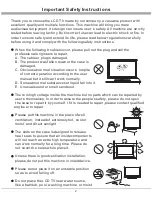 Preview for 4 page of Haier 40K60B User Manual