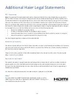 Preview for 81 page of Haier 43E4500R User Manual