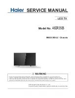 Haier 48DR3505 Service Manual предпросмотр