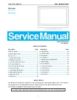 Preview for 1 page of Haier 48LTV3002 Service Manual