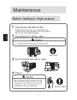 Предварительный просмотр 32 страницы Haier (9+12)HV03/R2 Operating Manual