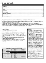 Preview for 2 page of Haier AB052MAERA Operation & Installation Manual