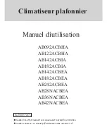 Haier AB092ACBHA (French) Manuel D'Utilisation предпросмотр