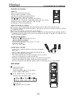 Preview for 97 page of Haier AB092ACBHA Service Manual