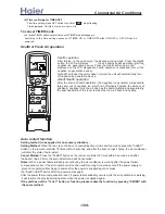 Preview for 104 page of Haier AB092ACBHA Service Manual