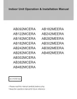 Haier AB092MCERA Operation Manual preview