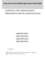 Preview for 1 page of Haier AB092XCERA Operation And Installation Manual