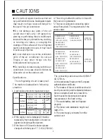 Preview for 4 page of Haier AB242ACBAC Operation Manual