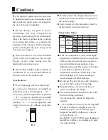 Preview for 4 page of Haier AC092ACBHA Operation And Installation Manual