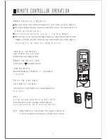 Preview for 9 page of Haier AC182ACABA Operation Manual