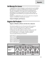 Preview for 1 page of Haier ACB067E (Spanish) Manual