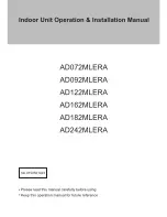 Haier AD072MLERA Operation & Installation Manual preview