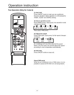 Preview for 15 page of Haier AD072MLERA Operation & Installation Manual