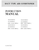 Haier AD142AMBAC Instruction Manual preview