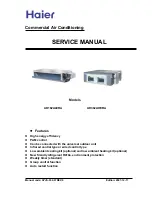 Haier AD182ALERA Service Manual preview