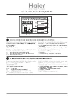 Предварительный просмотр 6 страницы Haier AD182AMEAA Operation And Installation Manual