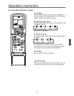 Preview for 21 page of Haier AD182MMERA Operation Manual