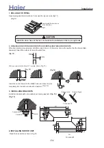 Предварительный просмотр 54 страницы Haier AD96NAHAEA Manual