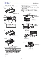 Предварительный просмотр 57 страницы Haier AD96NAHAEA Manual