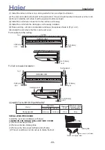 Предварительный просмотр 60 страницы Haier AD96NAHAEA Manual