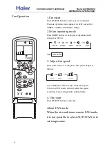 Preview for 40 page of Haier AD96NAHAEA Service Manual