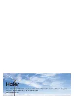 Preview for 24 page of Haier ADH071M1ERG Operation Manual