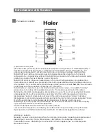 Предварительный просмотр 78 страницы Haier AFD631GW Instructions For Use Manual