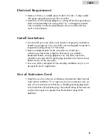 Preview for 7 page of Haier Aficionado HVA037-5S User Manual