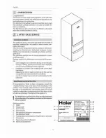 Предварительный просмотр 24 страницы Haier AFL-AFD Instructions For Use Manual